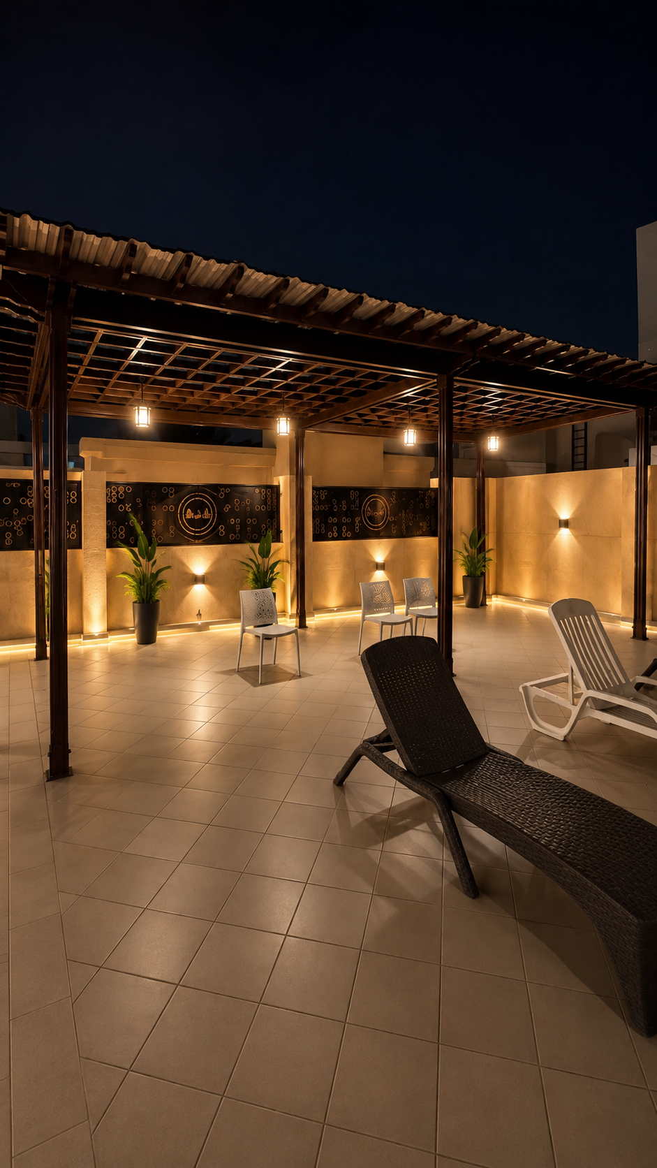 Relax Court Hotel outdoor event space Accra